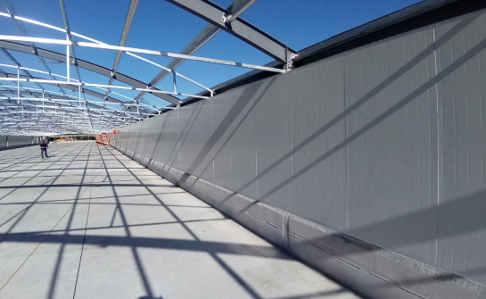 Sidewalls and end walls